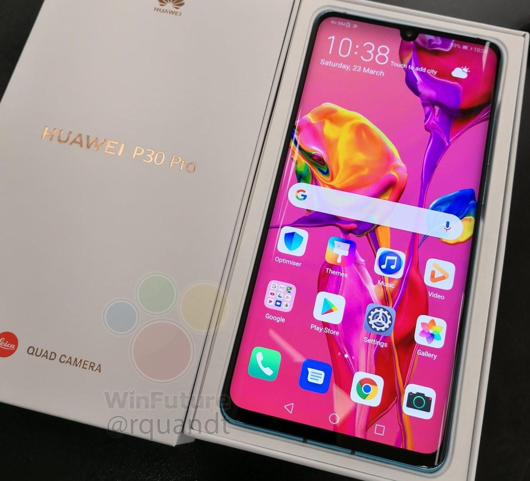 Huawei P30 Pro lo anh thuc te - 4 camera, van tay duoi man hinh hinh anh