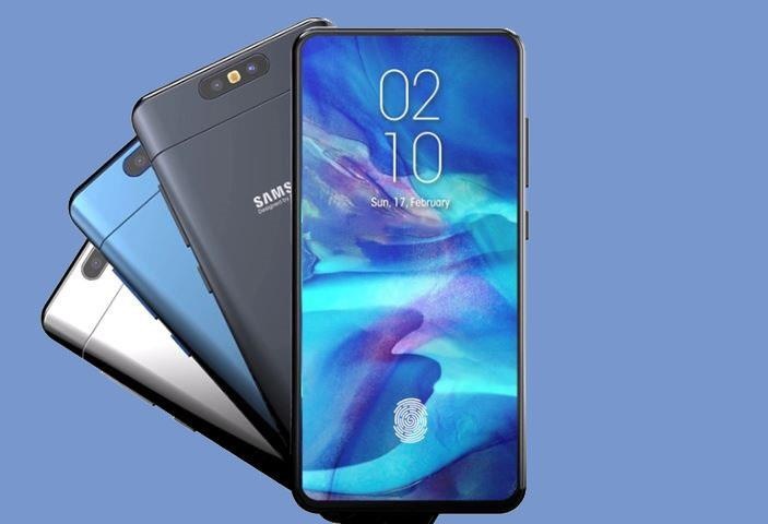 Dem nay, Samsung se ra Galaxy A80 co camera truot xoay hinh anh