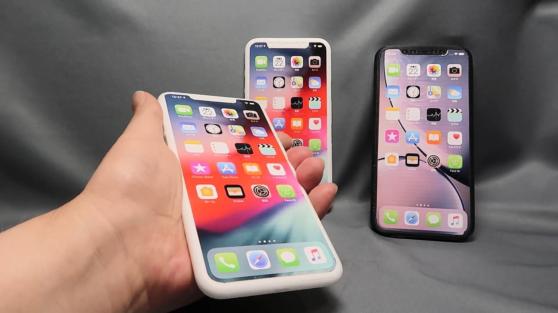 Chan dung 3 chiec iPhone 2019 dua tren tin don hinh anh