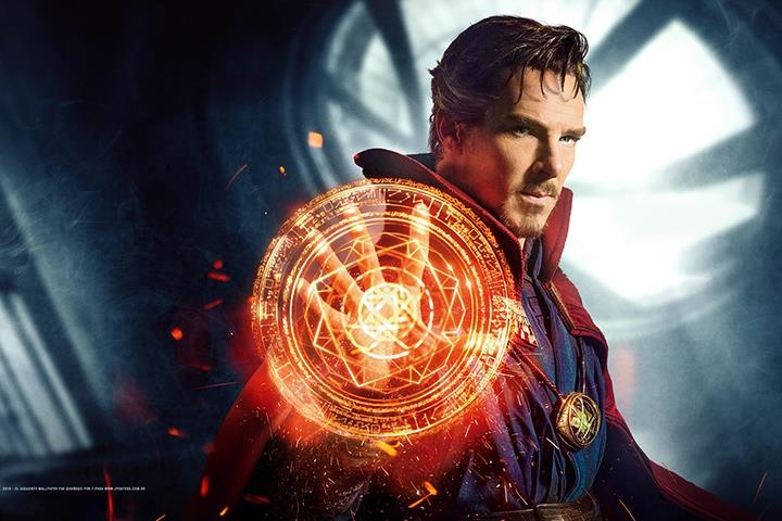 Tu che vien da thoi gian, ao choang de tro thanh Dr. Strange ngoai doi hinh anh