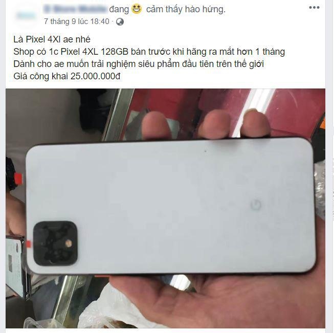 gia ban Pixel 4 XL anh 1