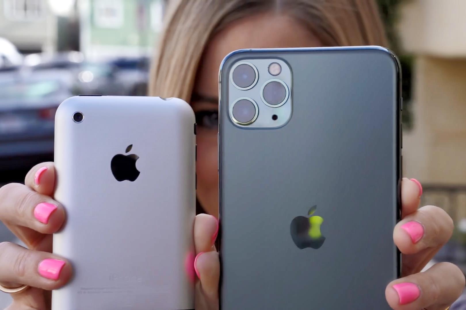 iPhone 11 Pro do camera voi iPhone 2G hinh anh