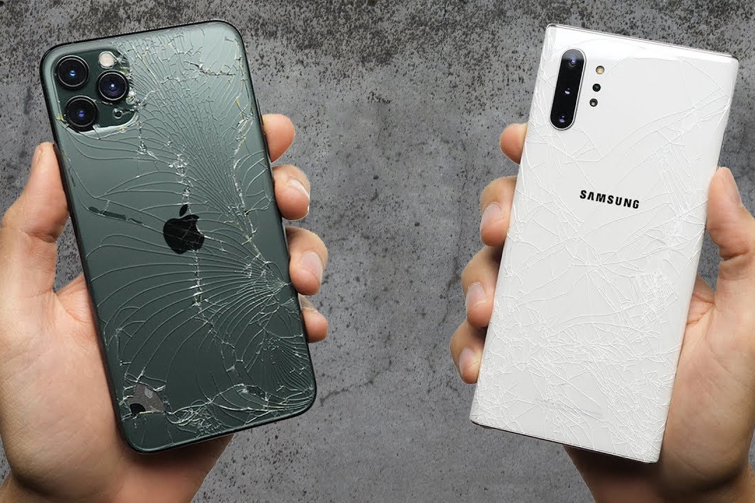 iPhone 11 Pro Max thua xa Galaxy Note10+ trong bai kiem tra do ben hinh anh