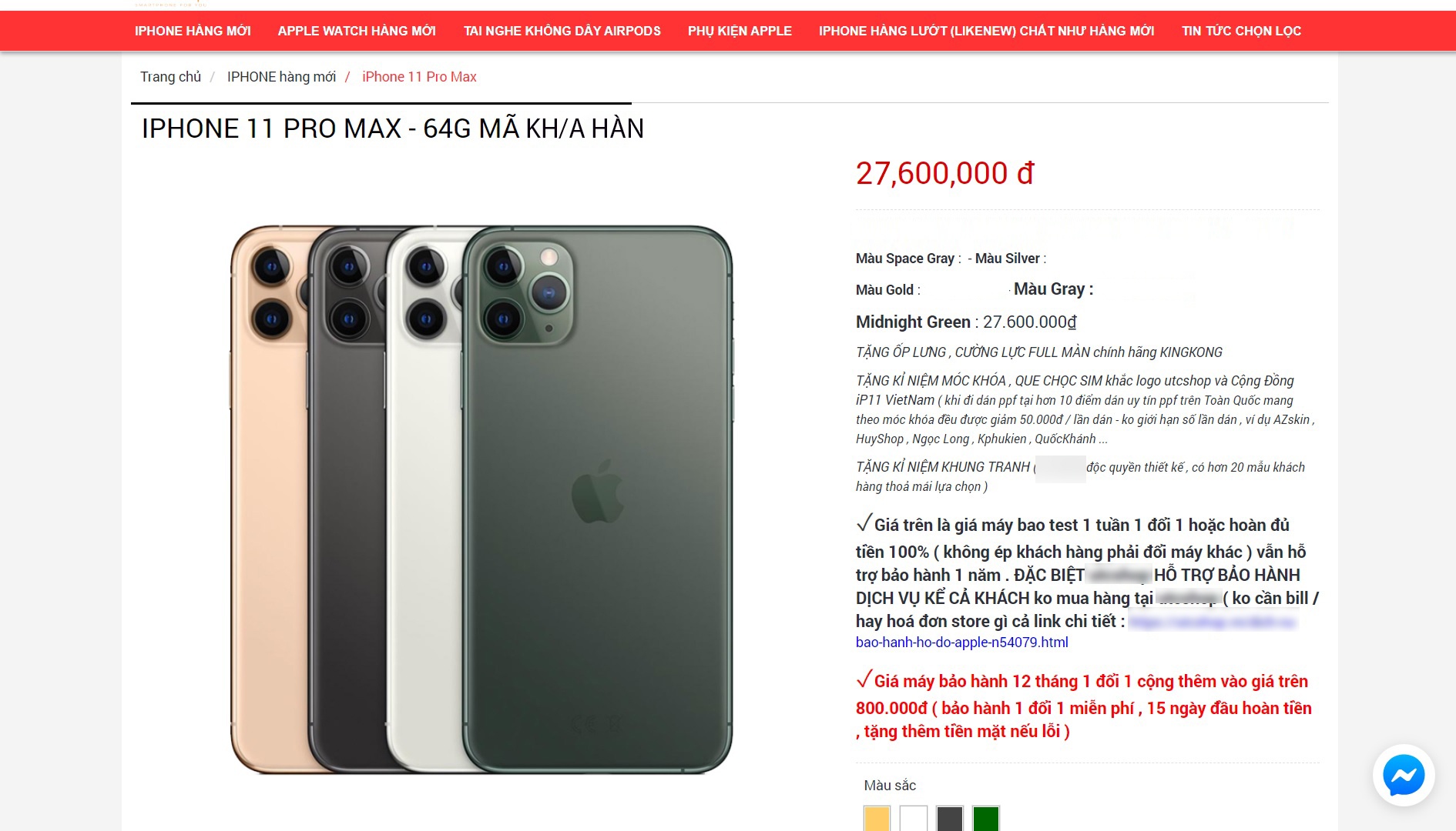 iPhone 11 Pro Max giam gia anh 1