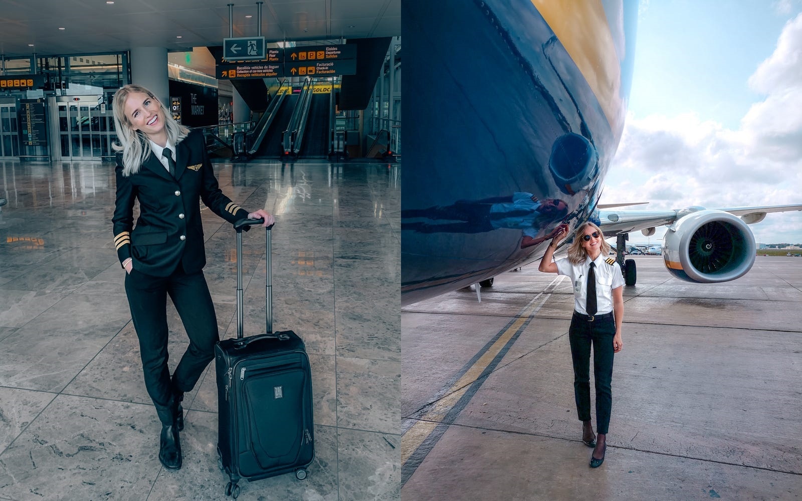 nu phi cong xinh dep co 500.000 nguoi theo doi tren Instagram anh 8