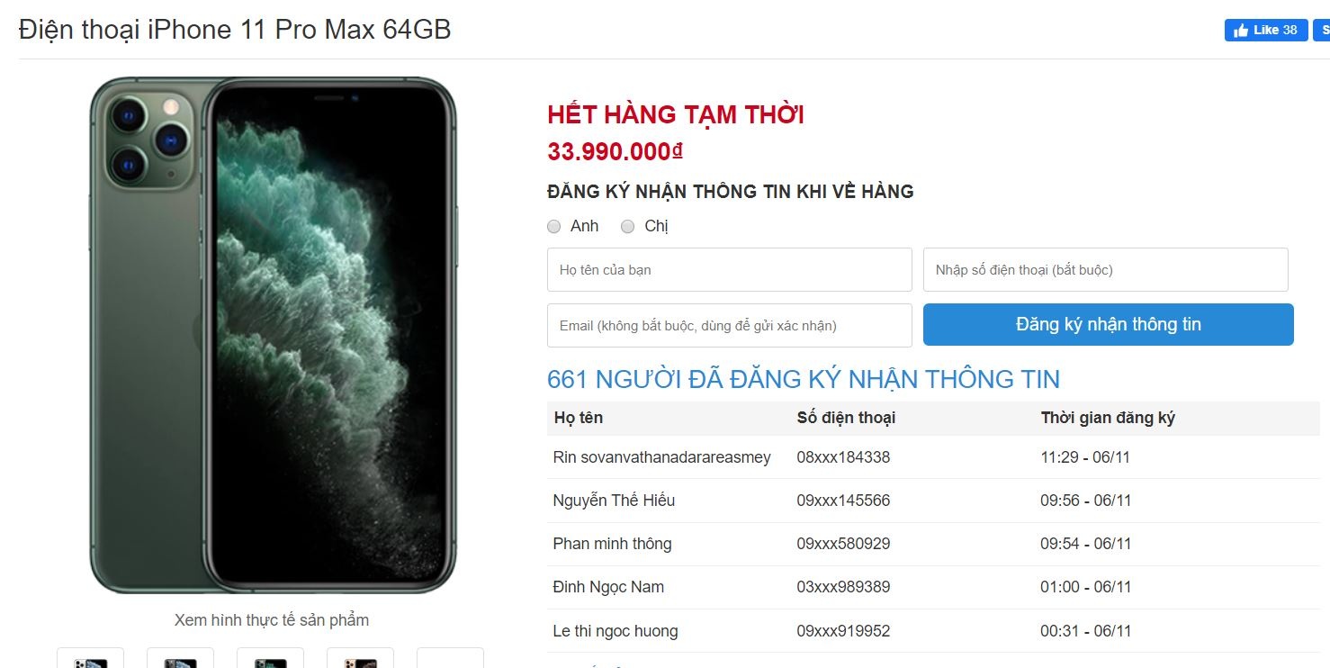 iPhone 11 chay hang anh 1
