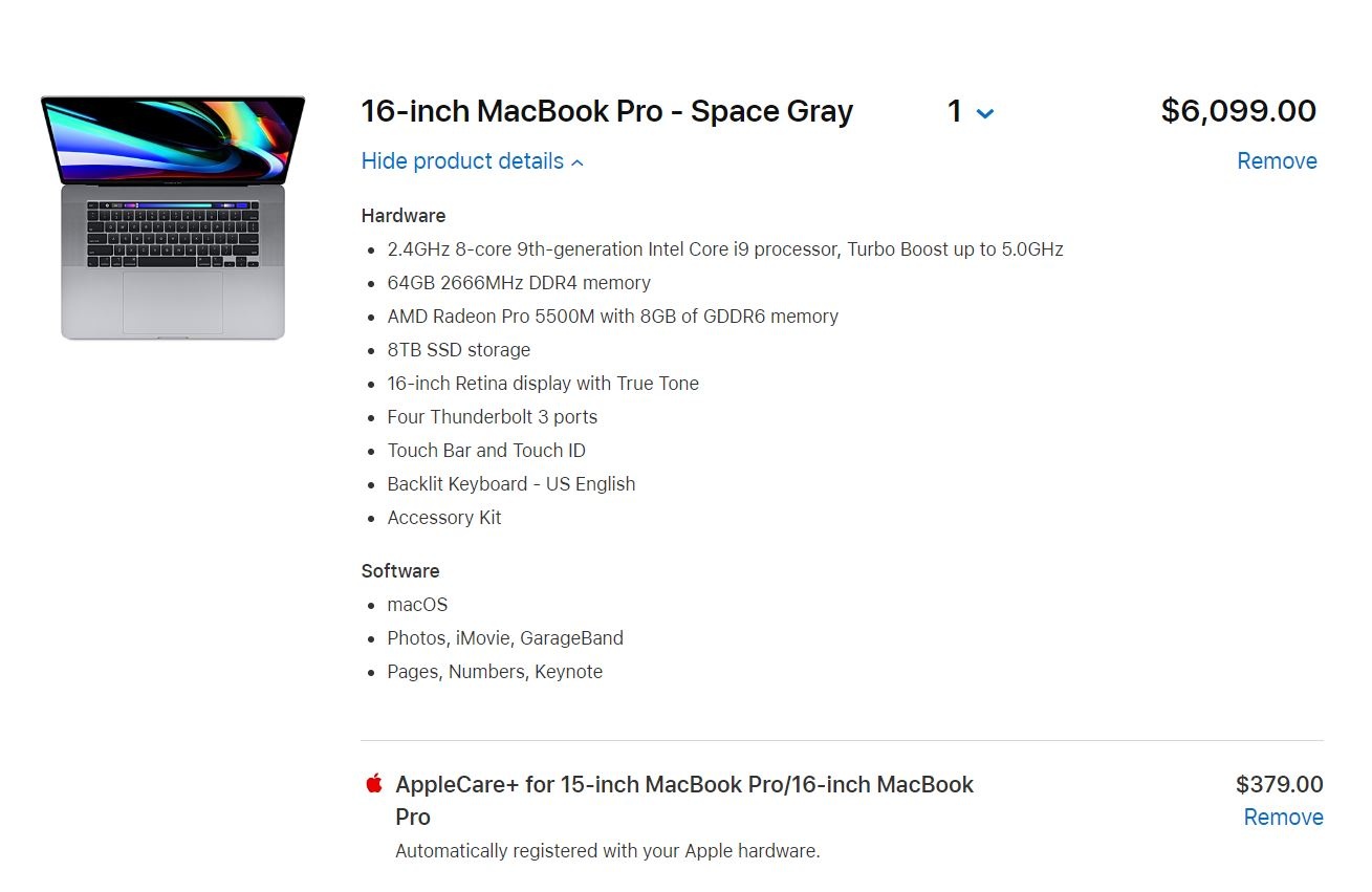 MacBook Pro 16 max option co gi anh 1