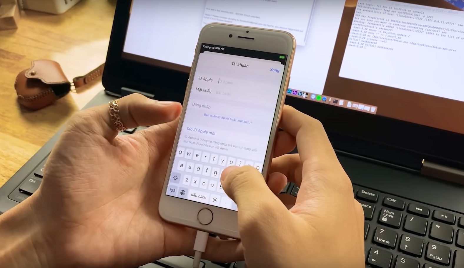 huong dan be khoa iCloud anh 1