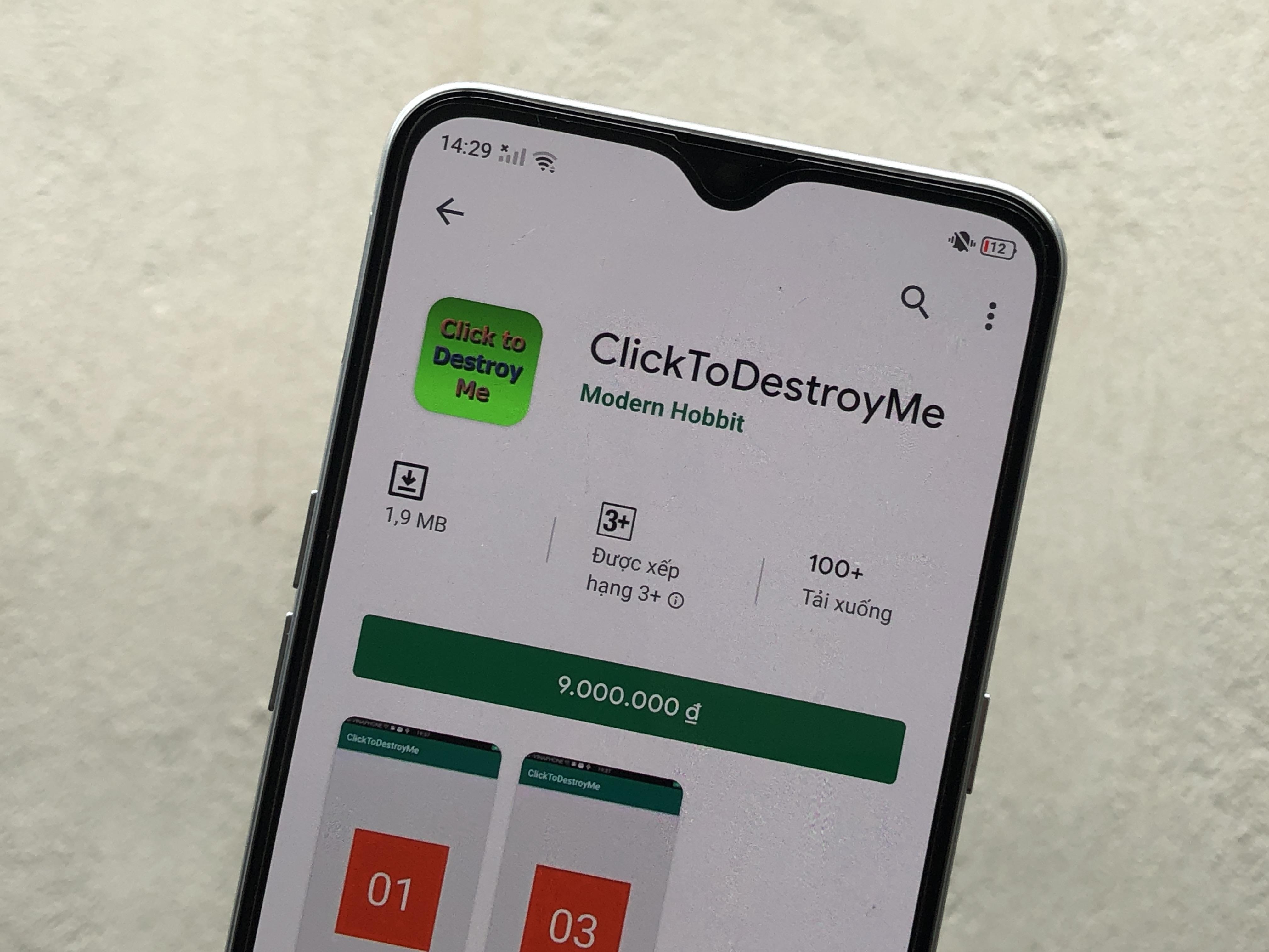 Ung dung rac gia 9 trieu xuat hien tran lan tren CH Play Viet Nam hinh anh