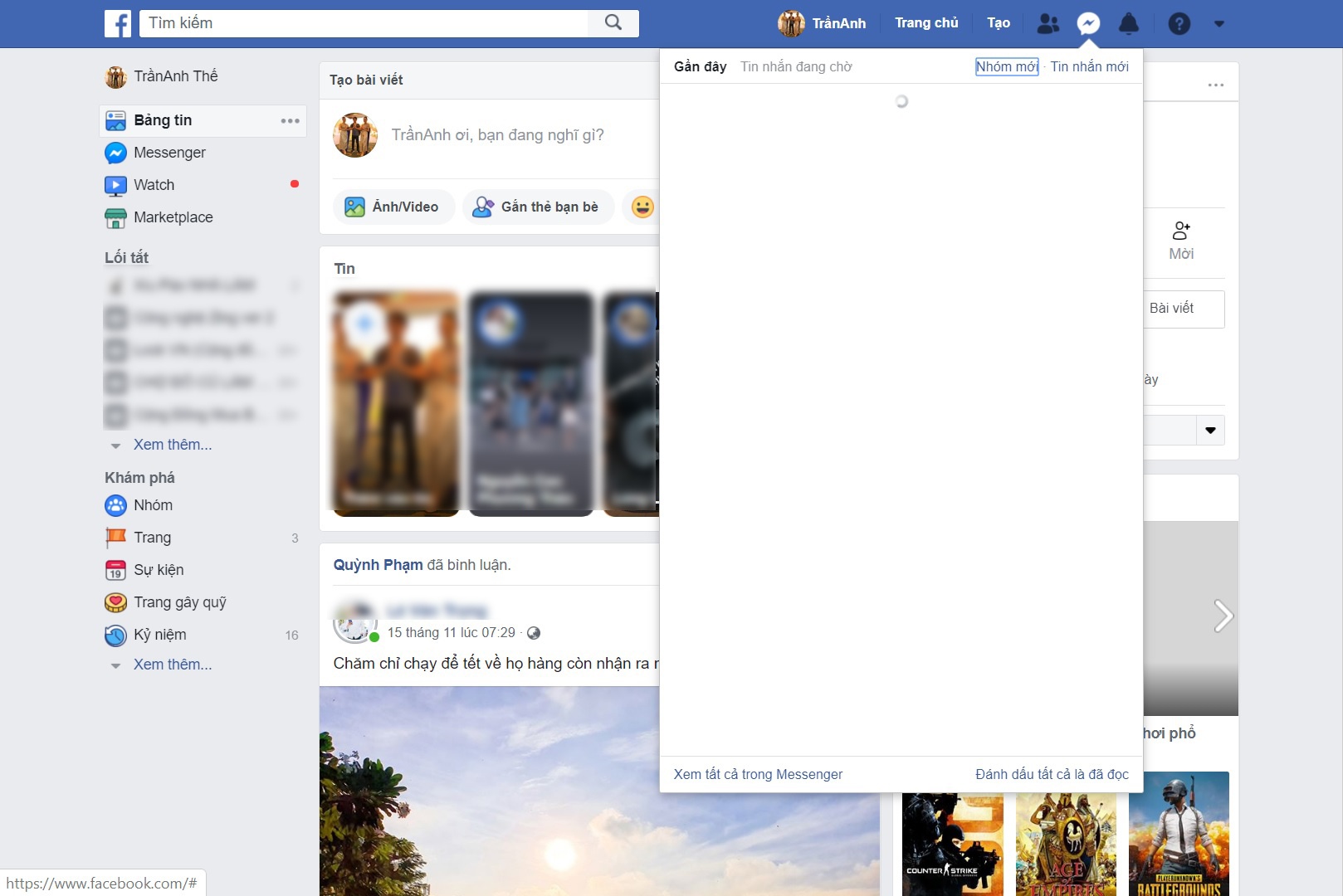 loi facebook messenger anh 1
