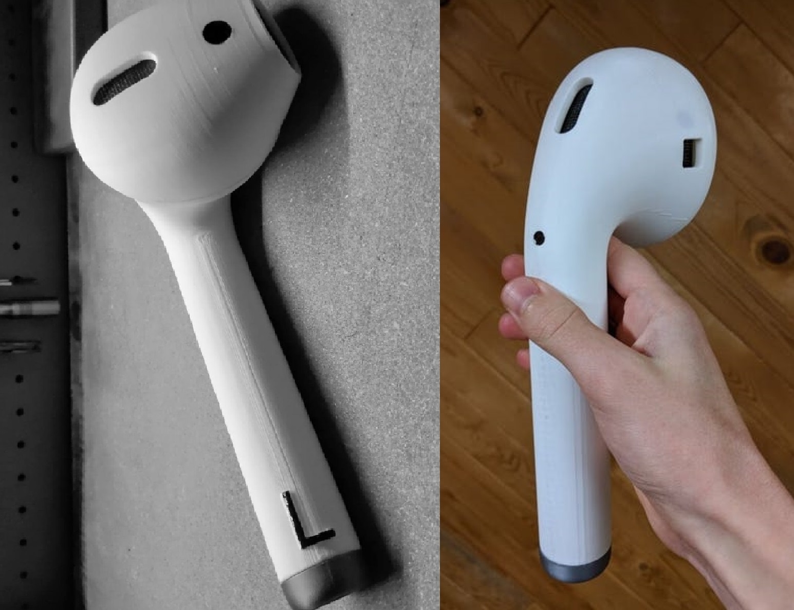 hoc sinh tu che loa hinh AirPods anh 4