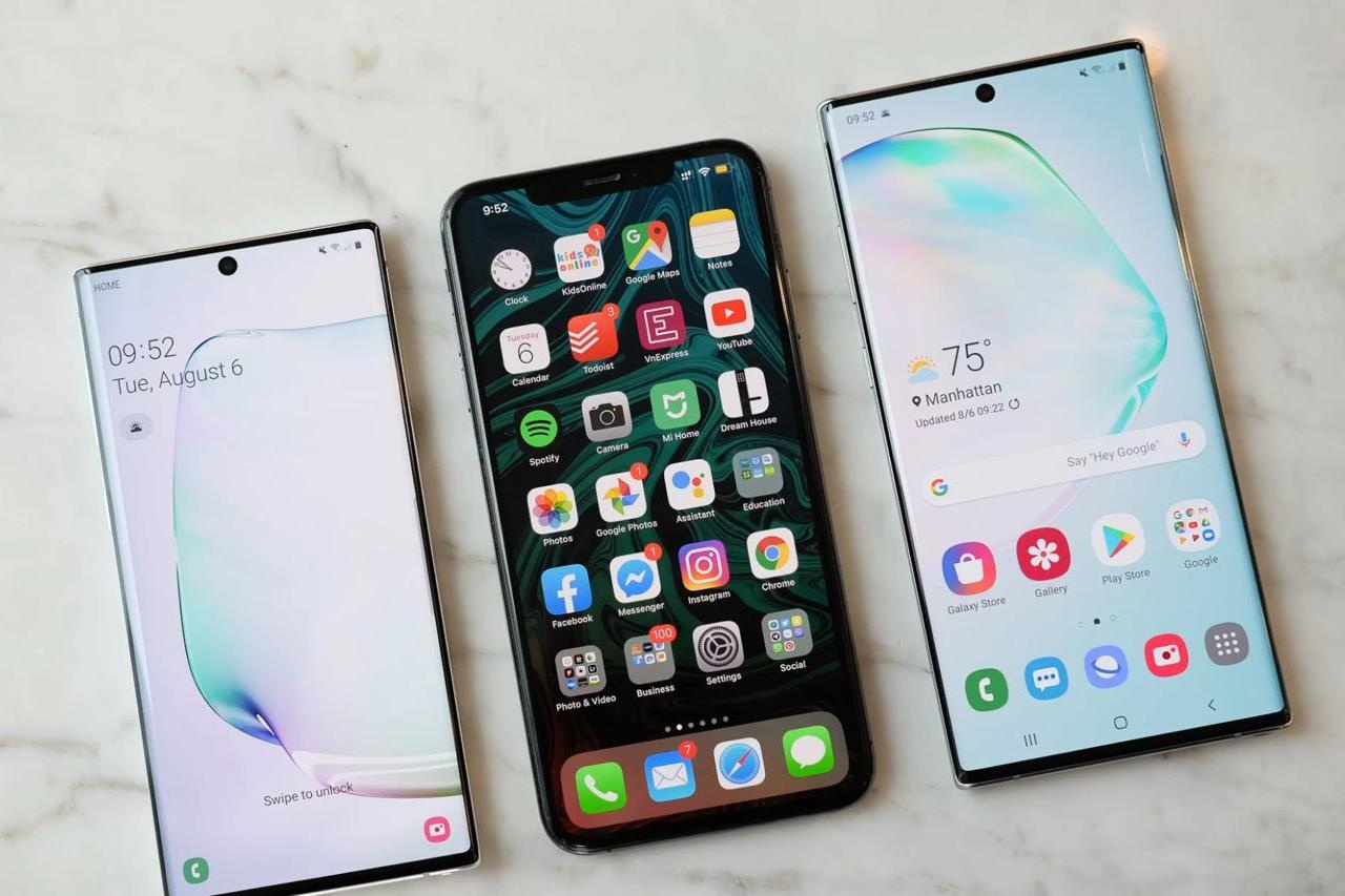 iPhone XS Max, Galaxy Note10 va loat smartphone giam gia manh thang 12 hinh anh