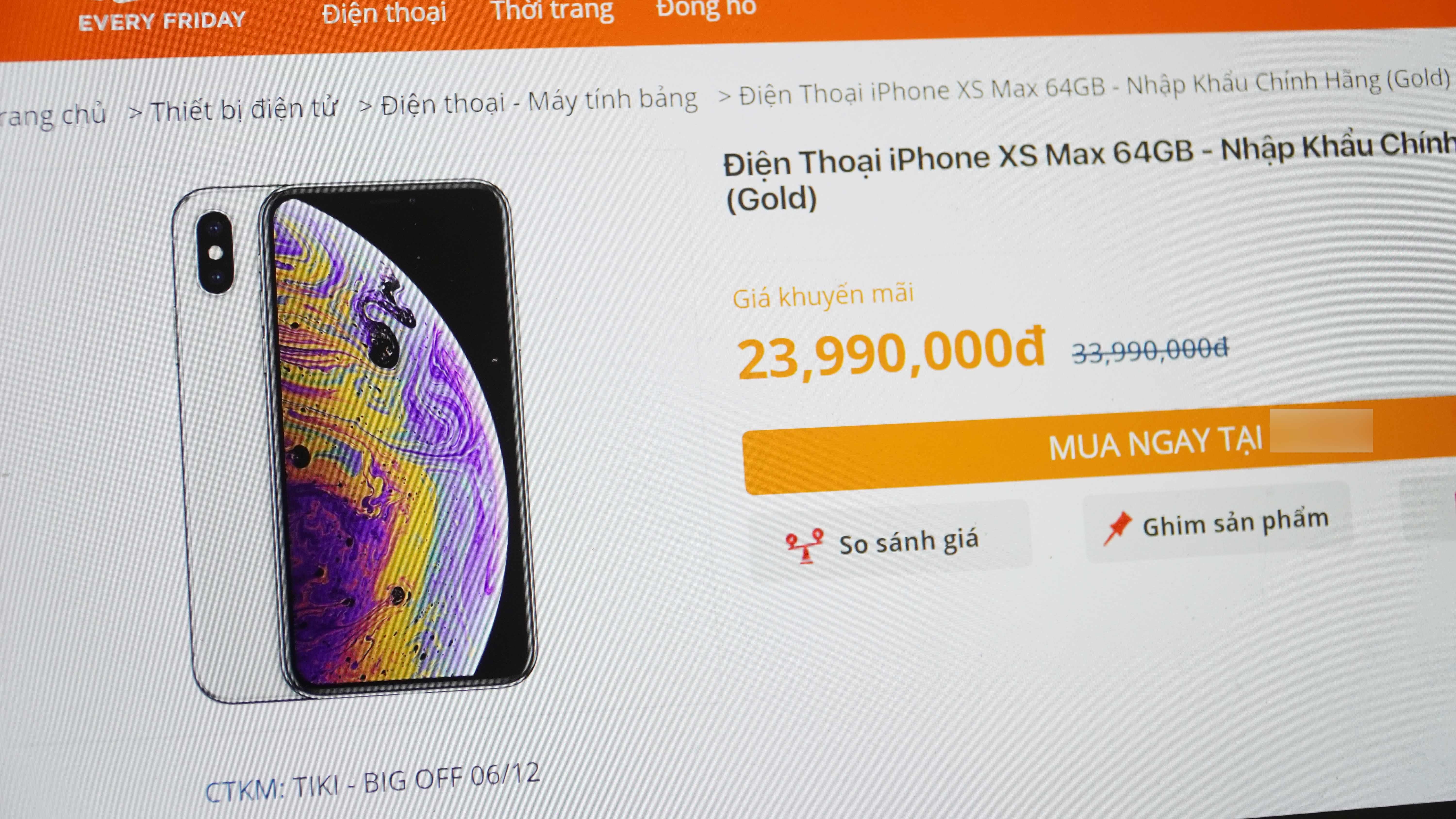 Ngay Online Friday, tro bip ban iPhone giam 10 trieu lai dien ra hinh anh