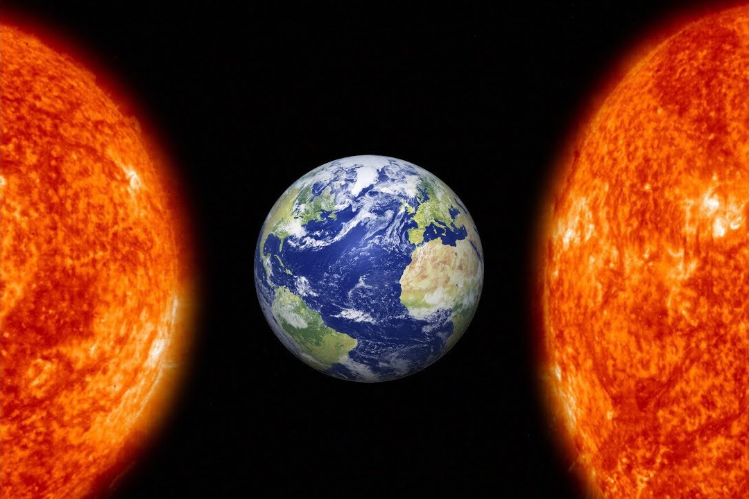 Trai Dat co kha nang ton tai neu co 2 Mat Troi? hinh anh