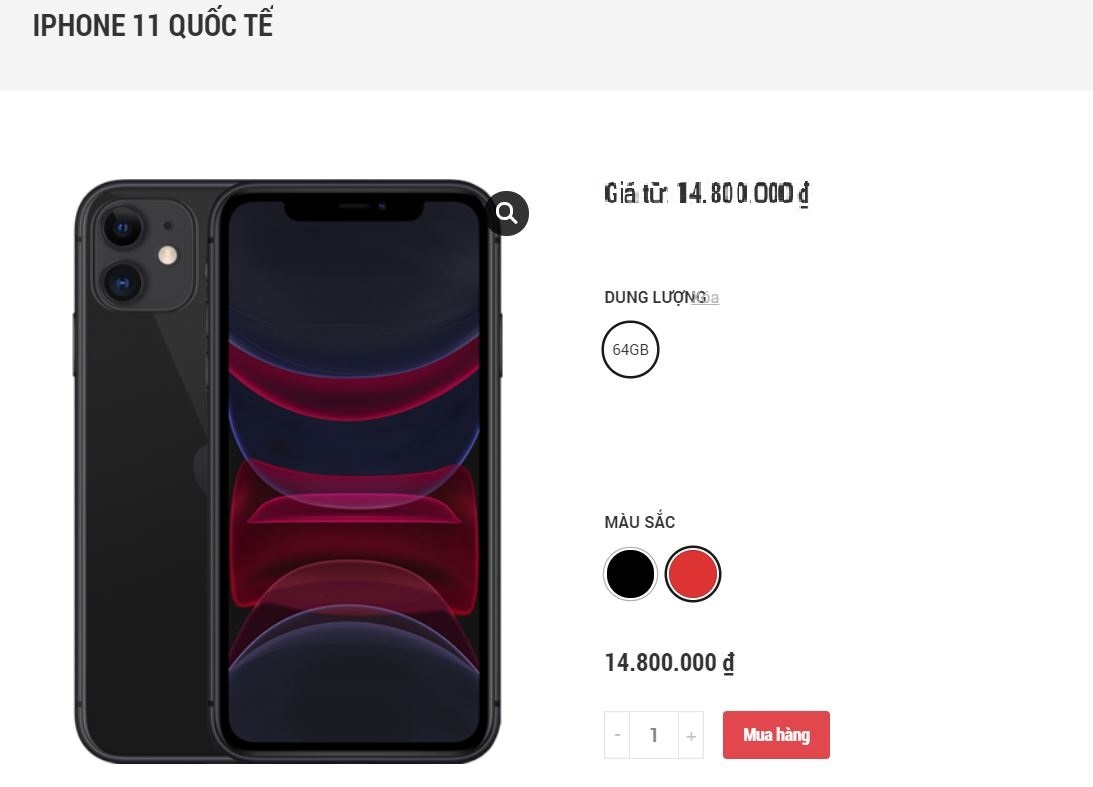 iPhone 11 giam gia anh 1