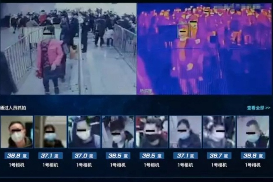 Trung Quoc dung AI phat hien nguoi nhiem virus corona hinh anh