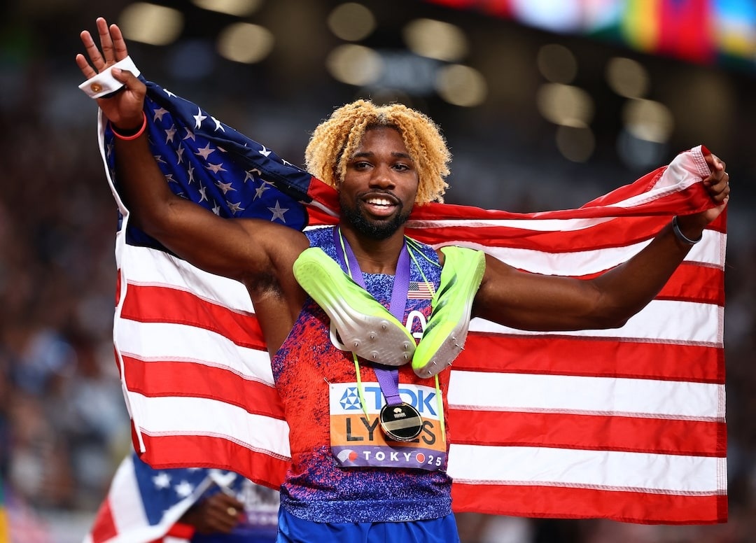 Lyles va tham vong vuot huyen thoai Usain Bolt hinh anh