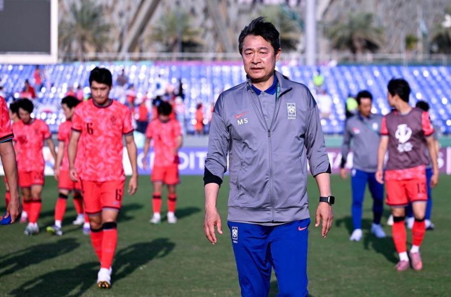 U23 Han Quoc va 'loi nguyen' mat dong luc o tran tranh HCD hinh anh