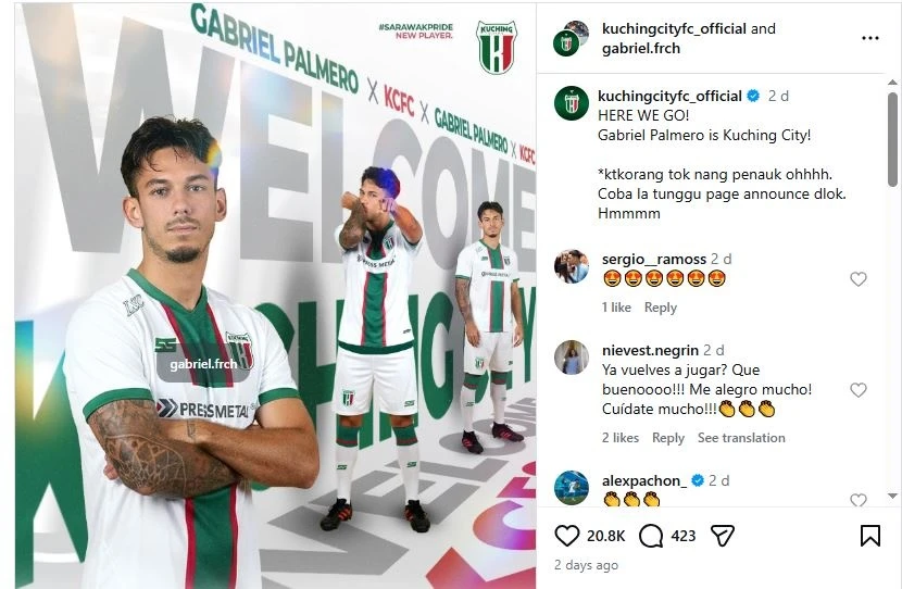 Net mat u sau cua cau thu nhap tich Malaysia khi ra mat CLB moi hinh anh