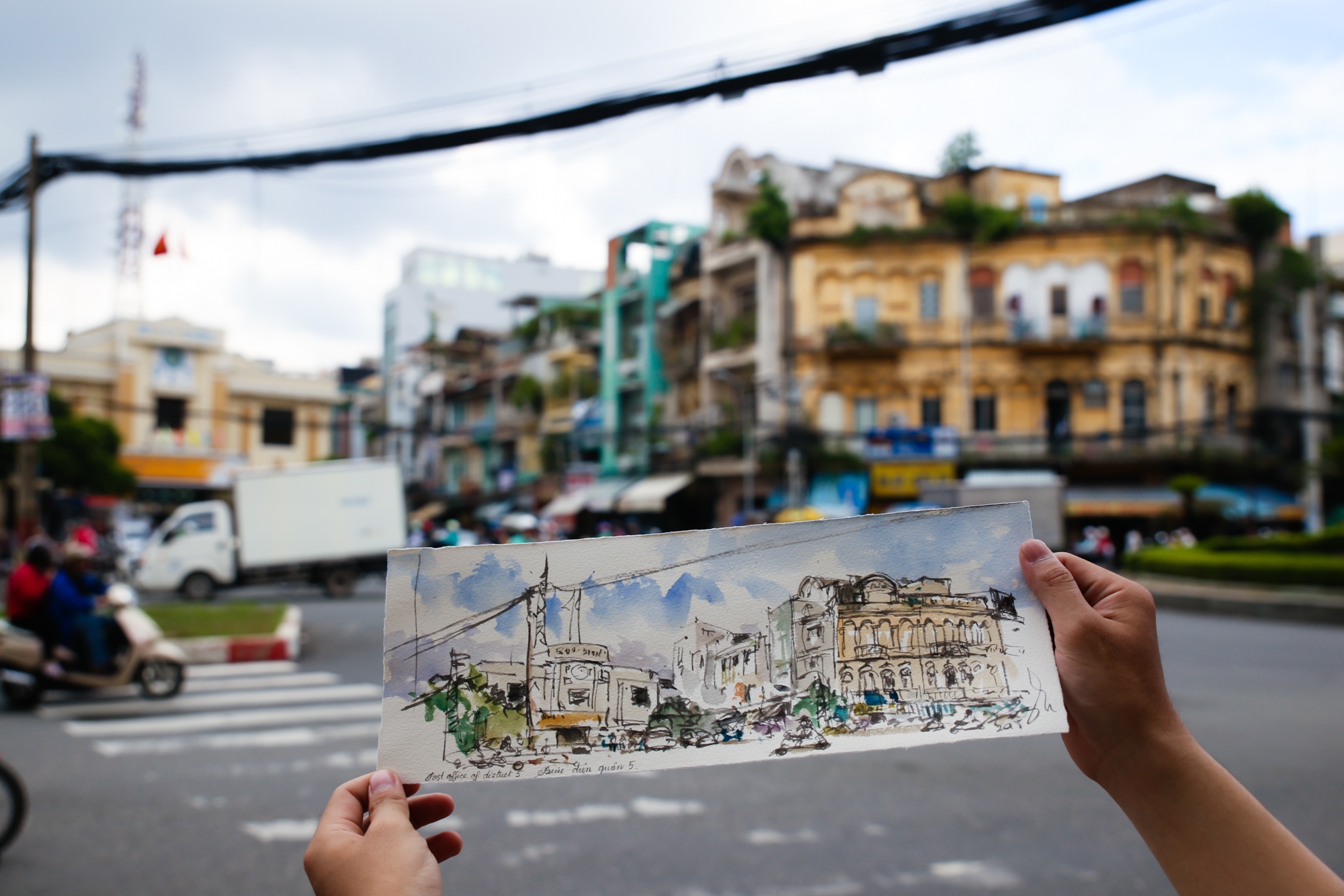 Sai Gon qua goc nhin cac ky hoa vien quoc te hinh anh