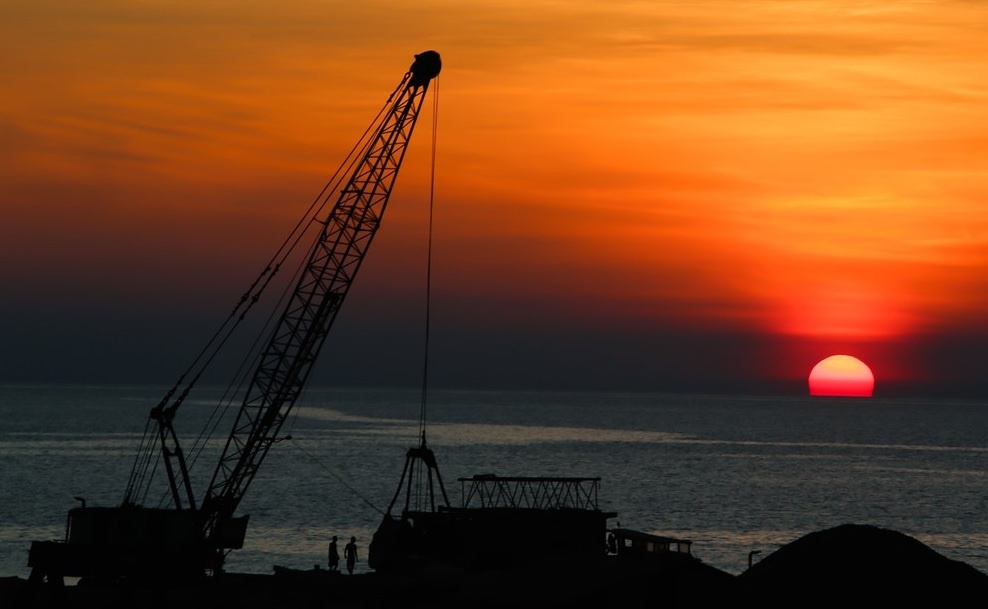 Binh minh so ve dep cung hoang hon o Truong Sa hinh anh