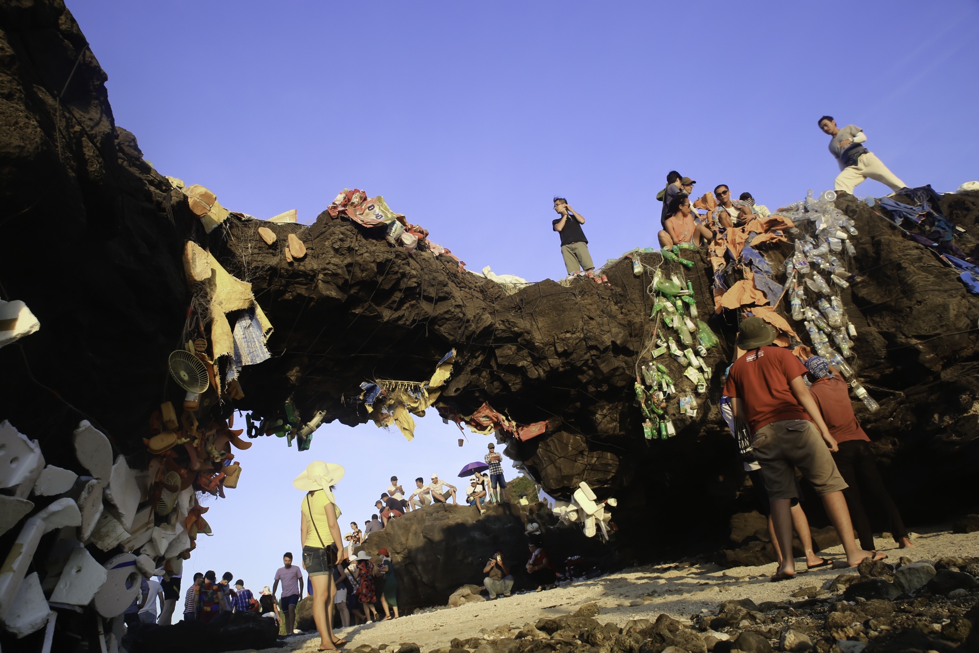 trien lam rac o ly son anh 1