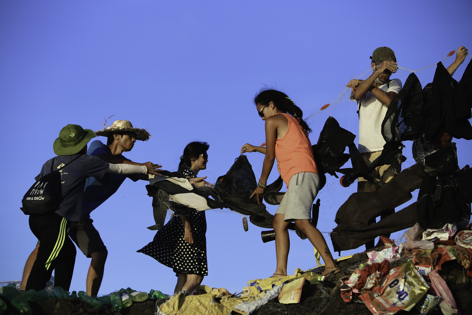 trien lam rac o ly son anh 9