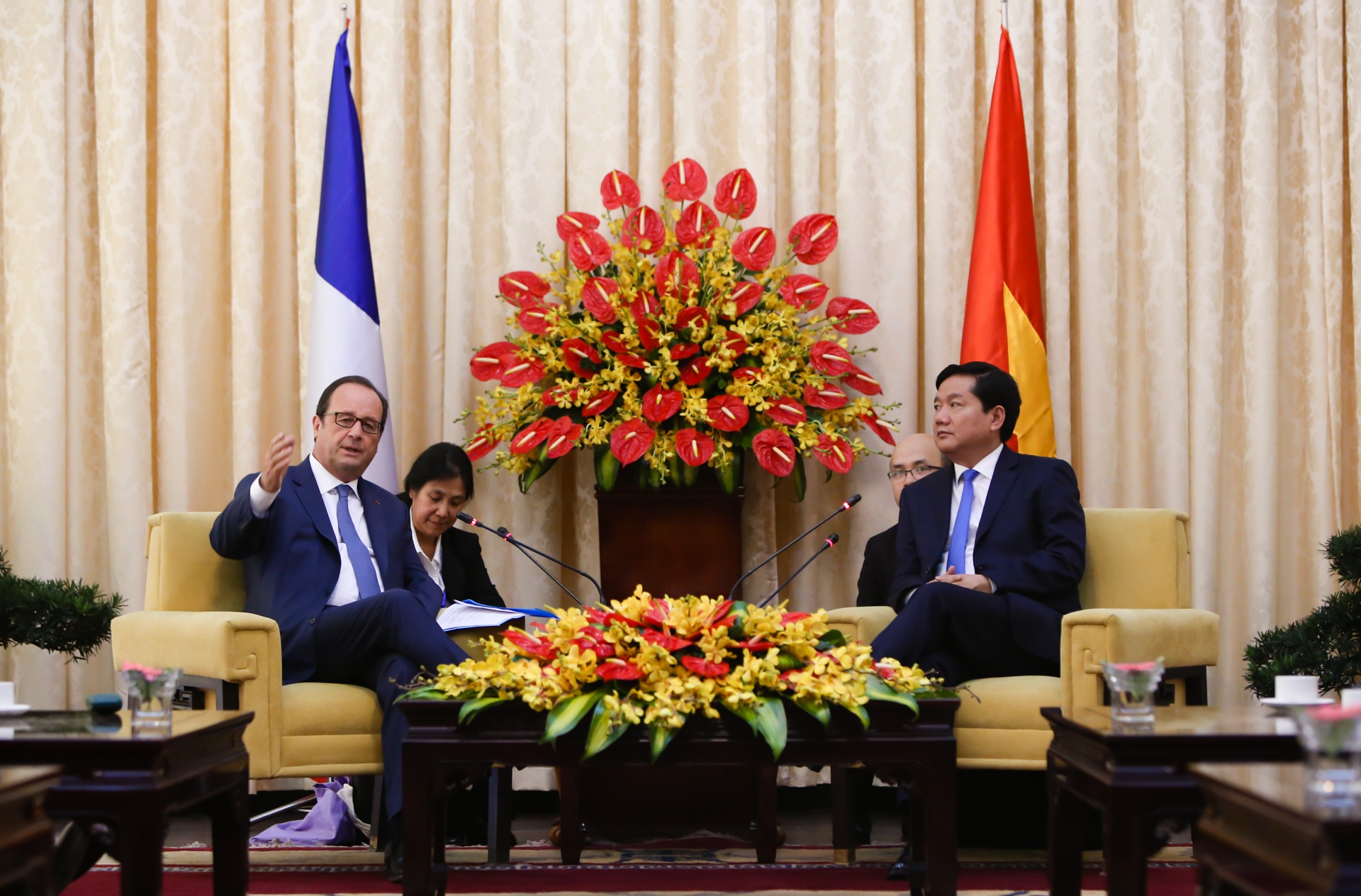 tong thong Phap o TP HCM anh 14