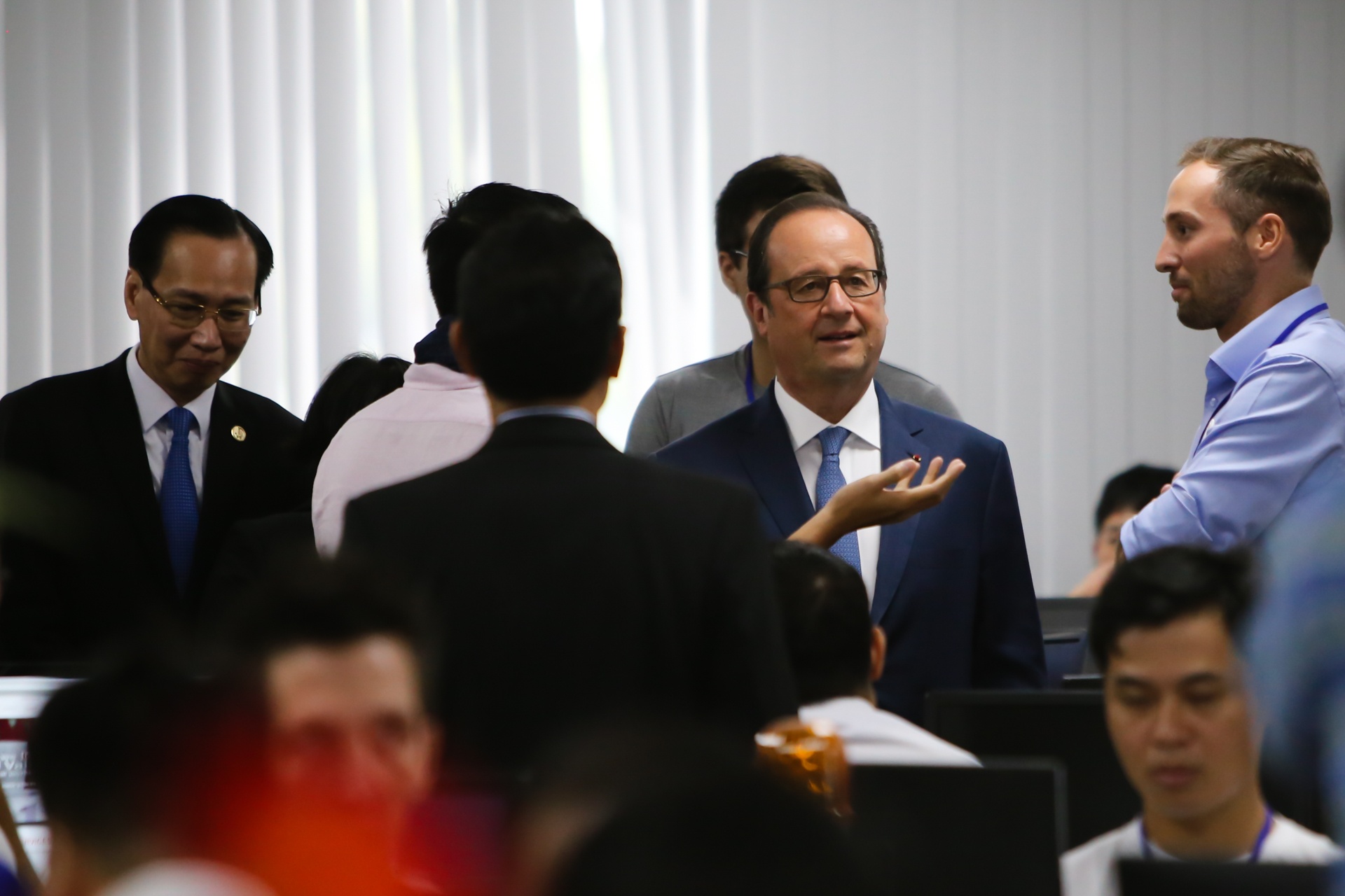 tong thong Phap o TP HCM anh 7