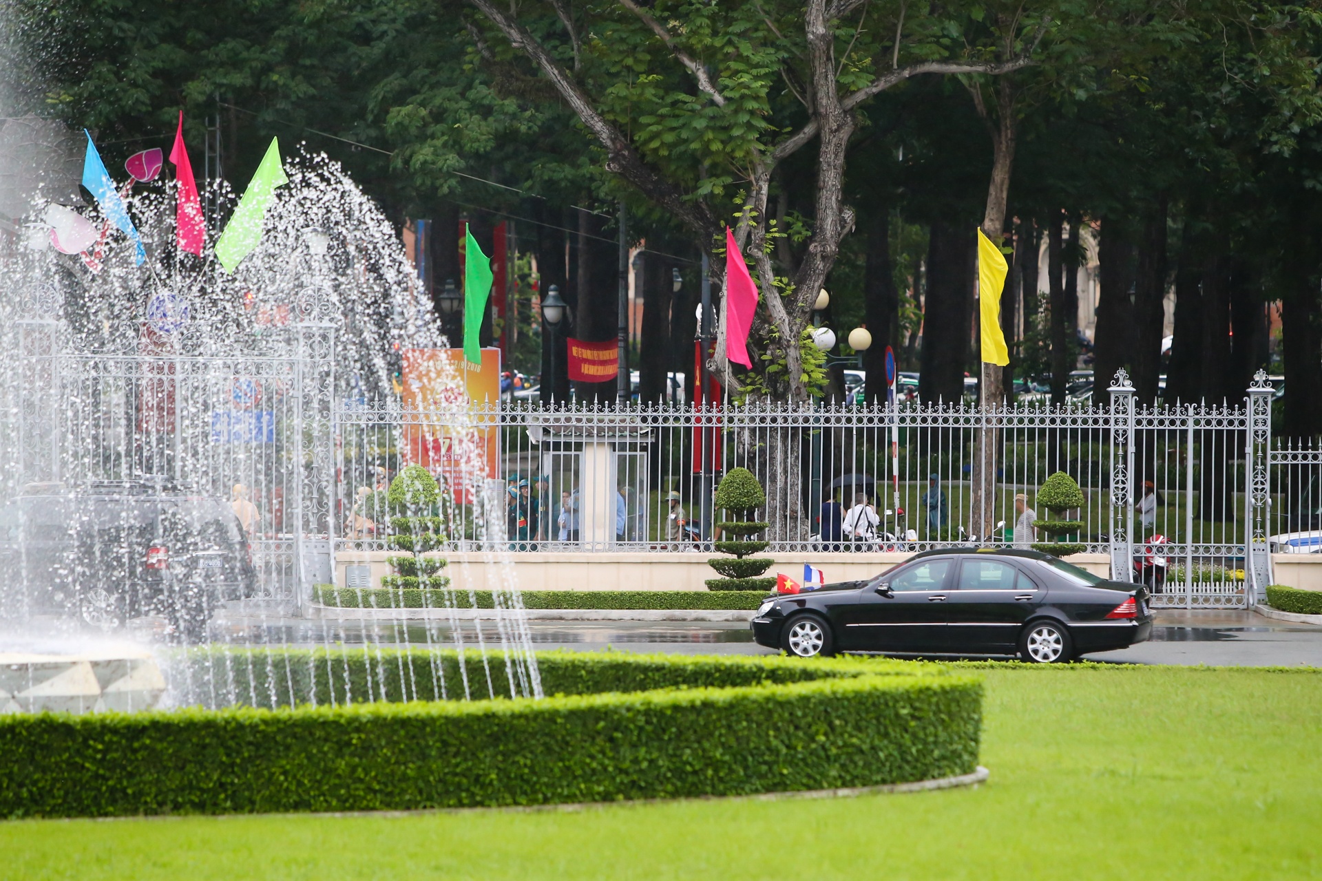 tong thong Phap o TP HCM anh 18