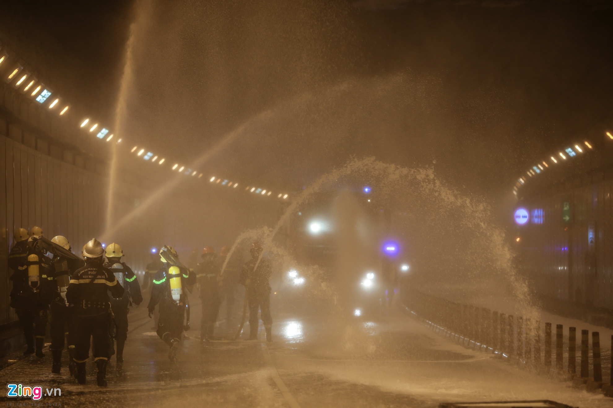 Dien tap chua chay o ham Thu Thiem anh 3