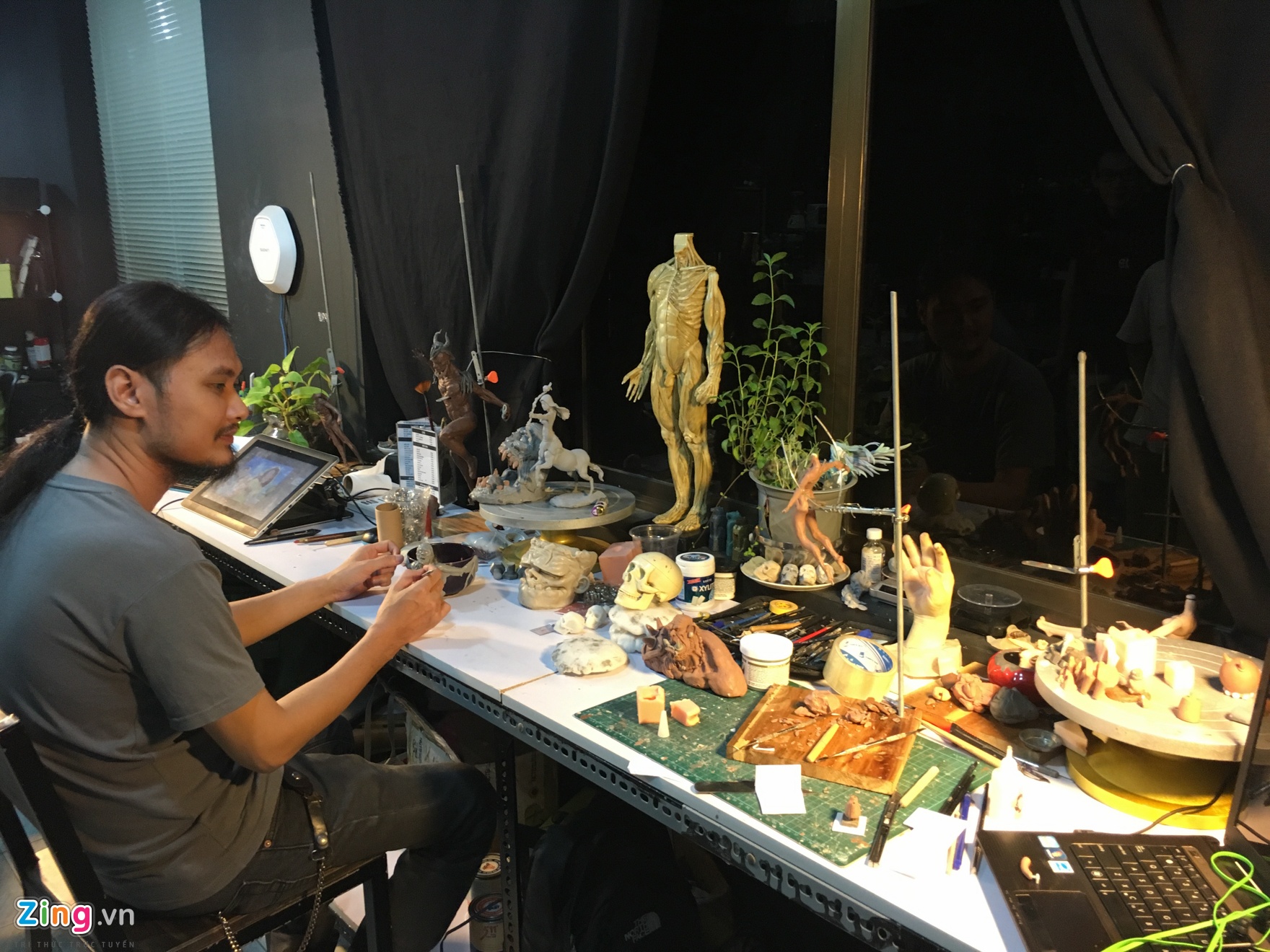 che mo hinh quai vat anh 1