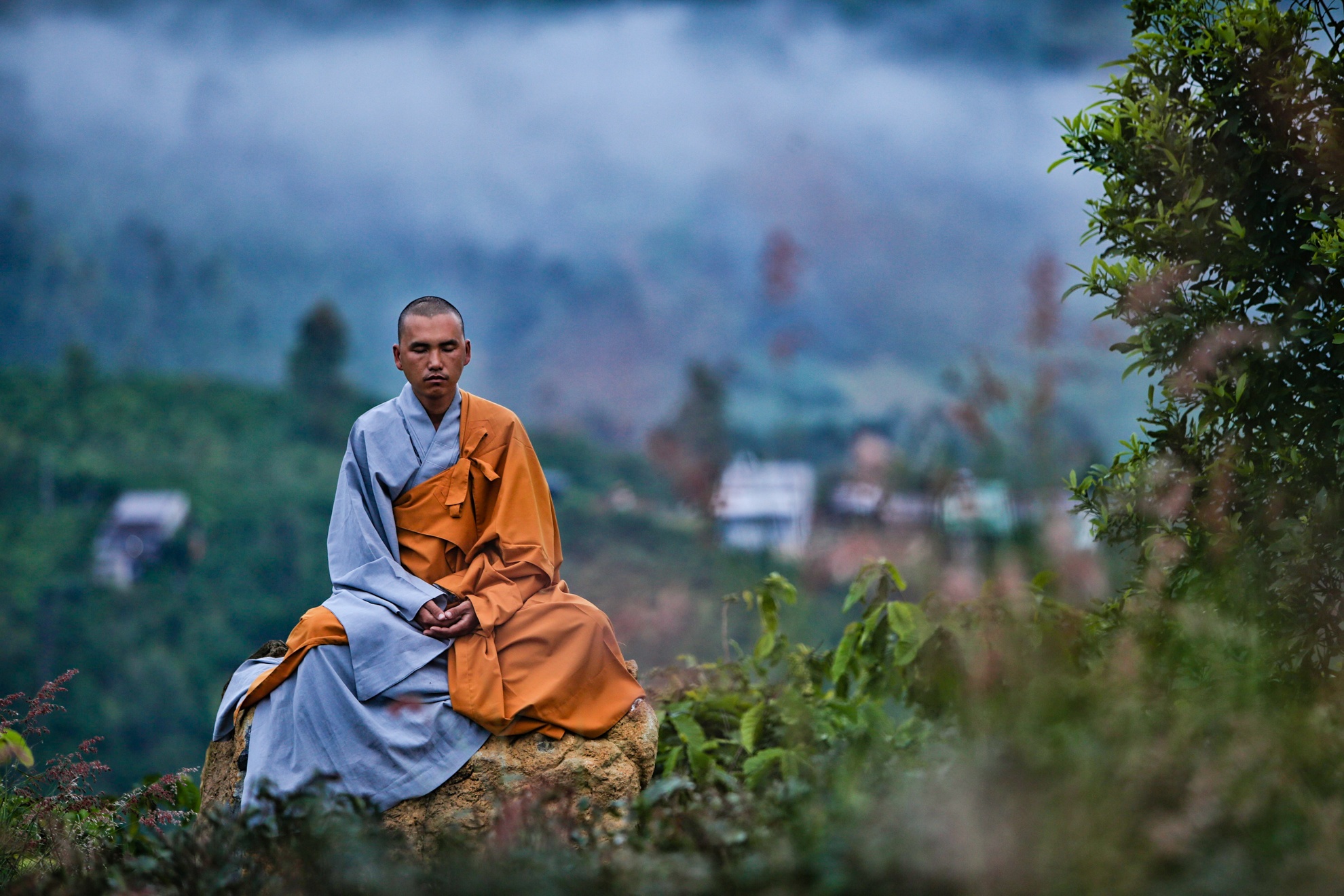 Linh quy phap an ngoi chua tren may anh 15