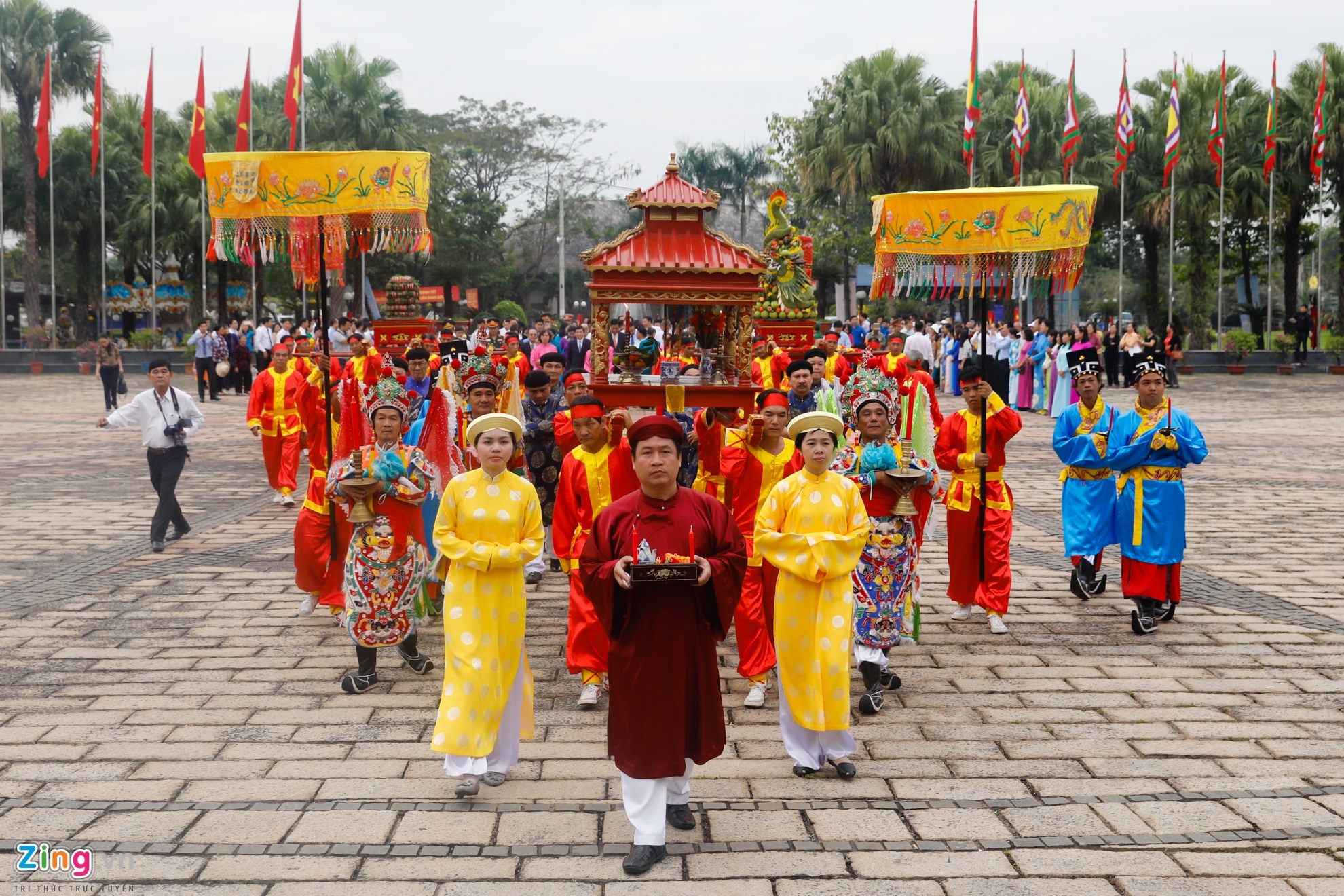 Le hoi banh tet xuan Dinh Dau anh 3