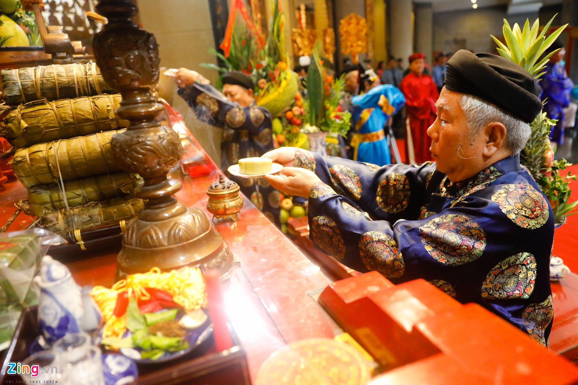 Le hoi banh tet xuan Dinh Dau anh 9