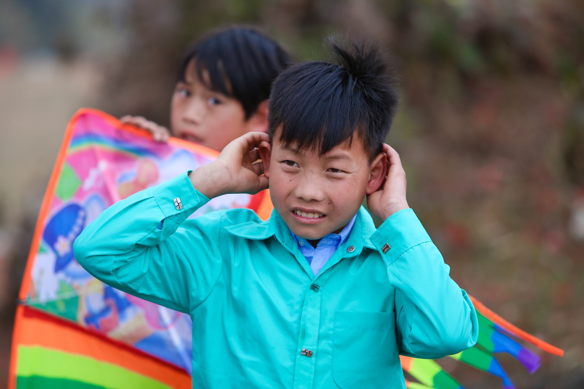 Tre em vung cao ruc ro trong hoi xuan anh 8