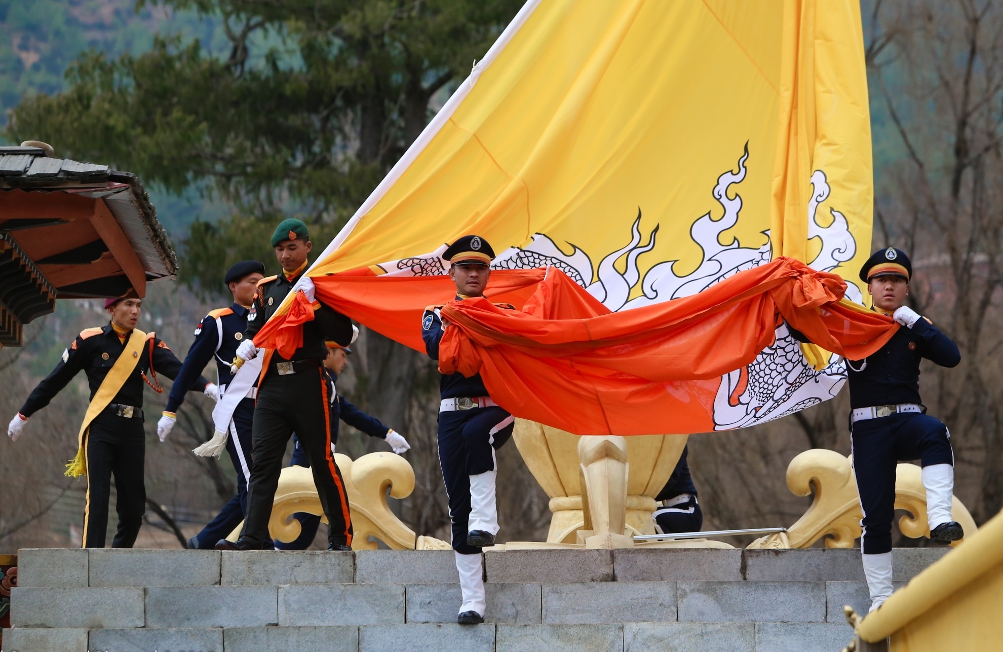 le ha co vuong quoc Bhutan anh 11