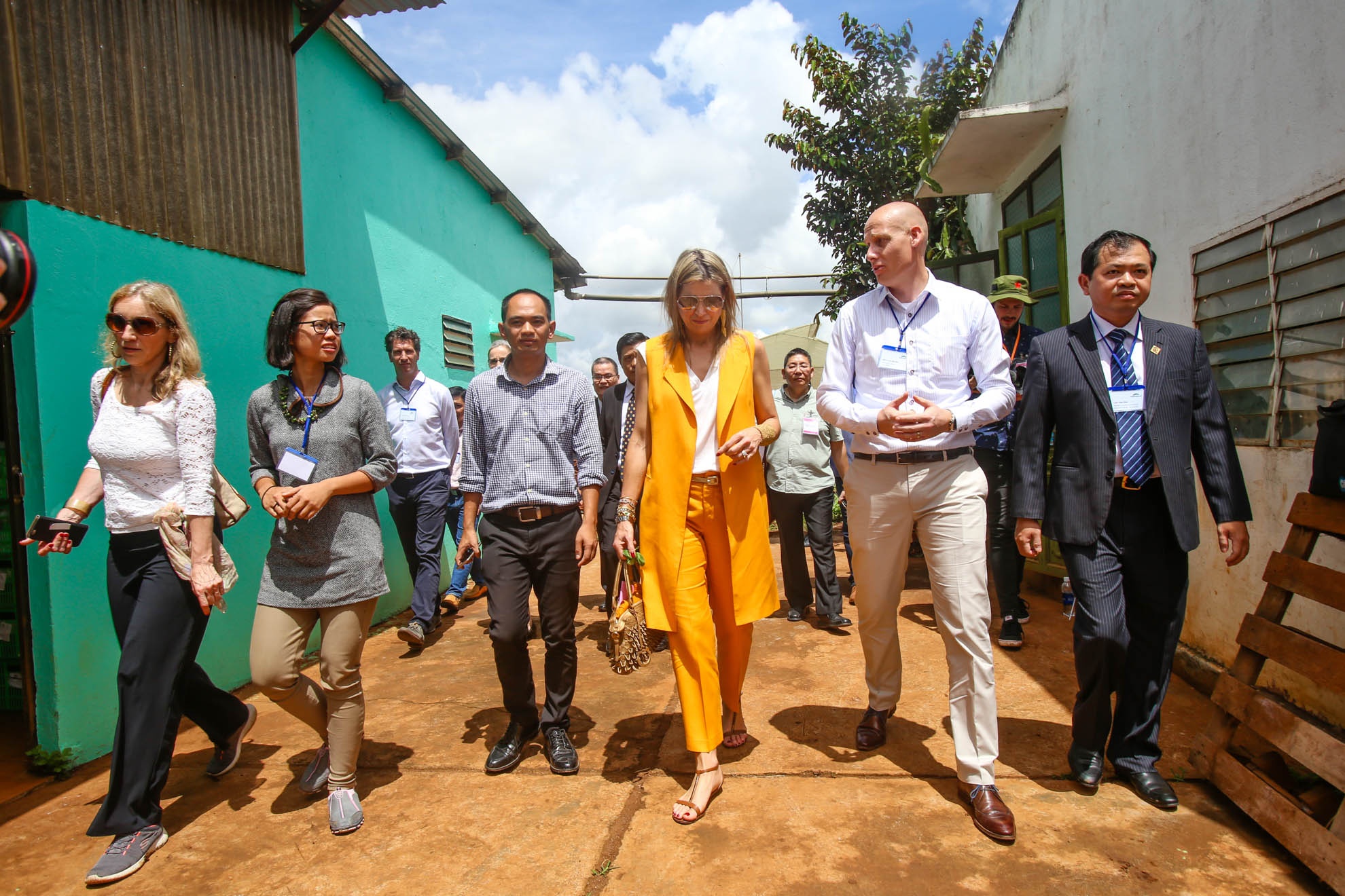 Hoang hau Ha Lan tham Viet Nam anh 1