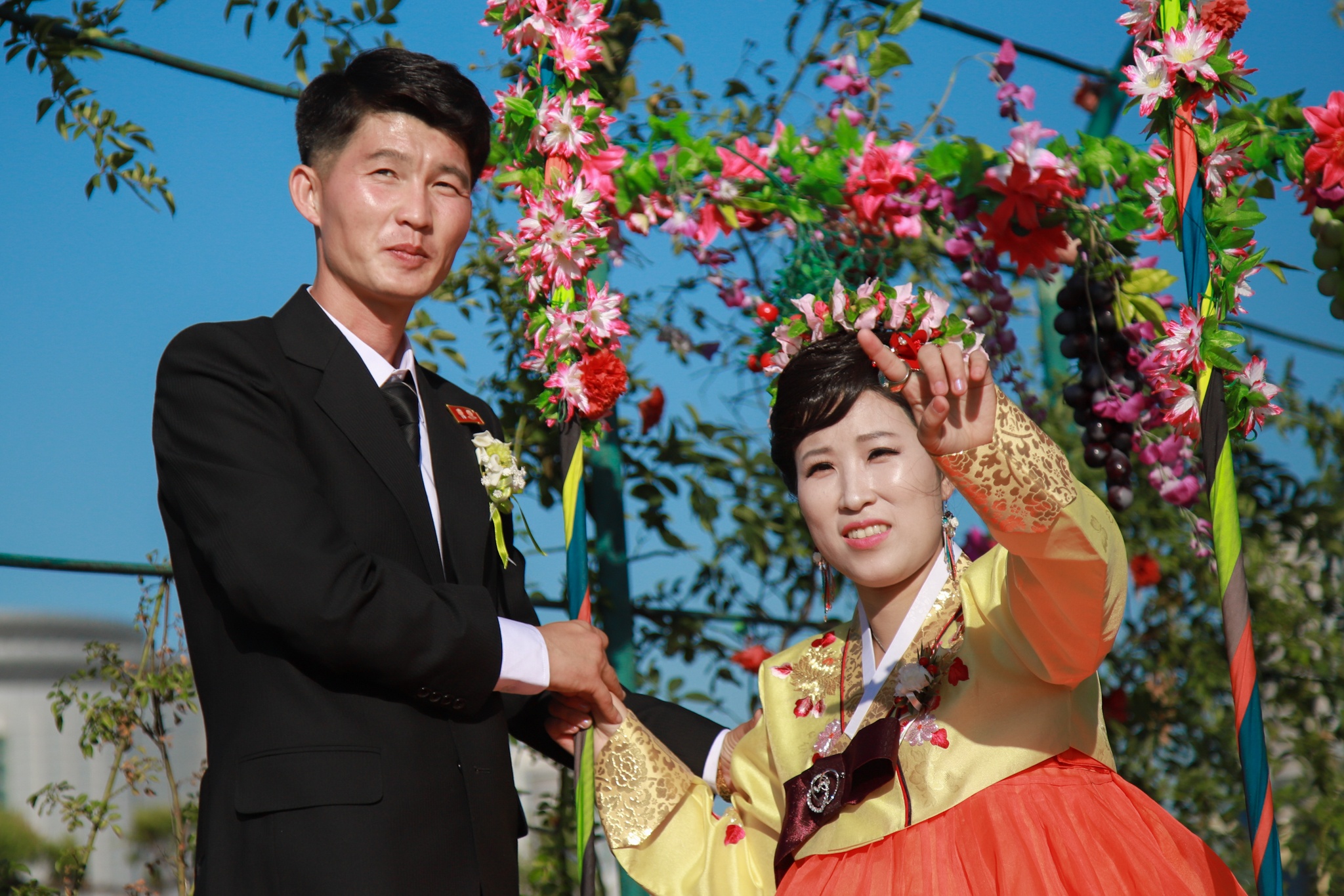 Chup anh cuoi o Trieu Tien hinh anh