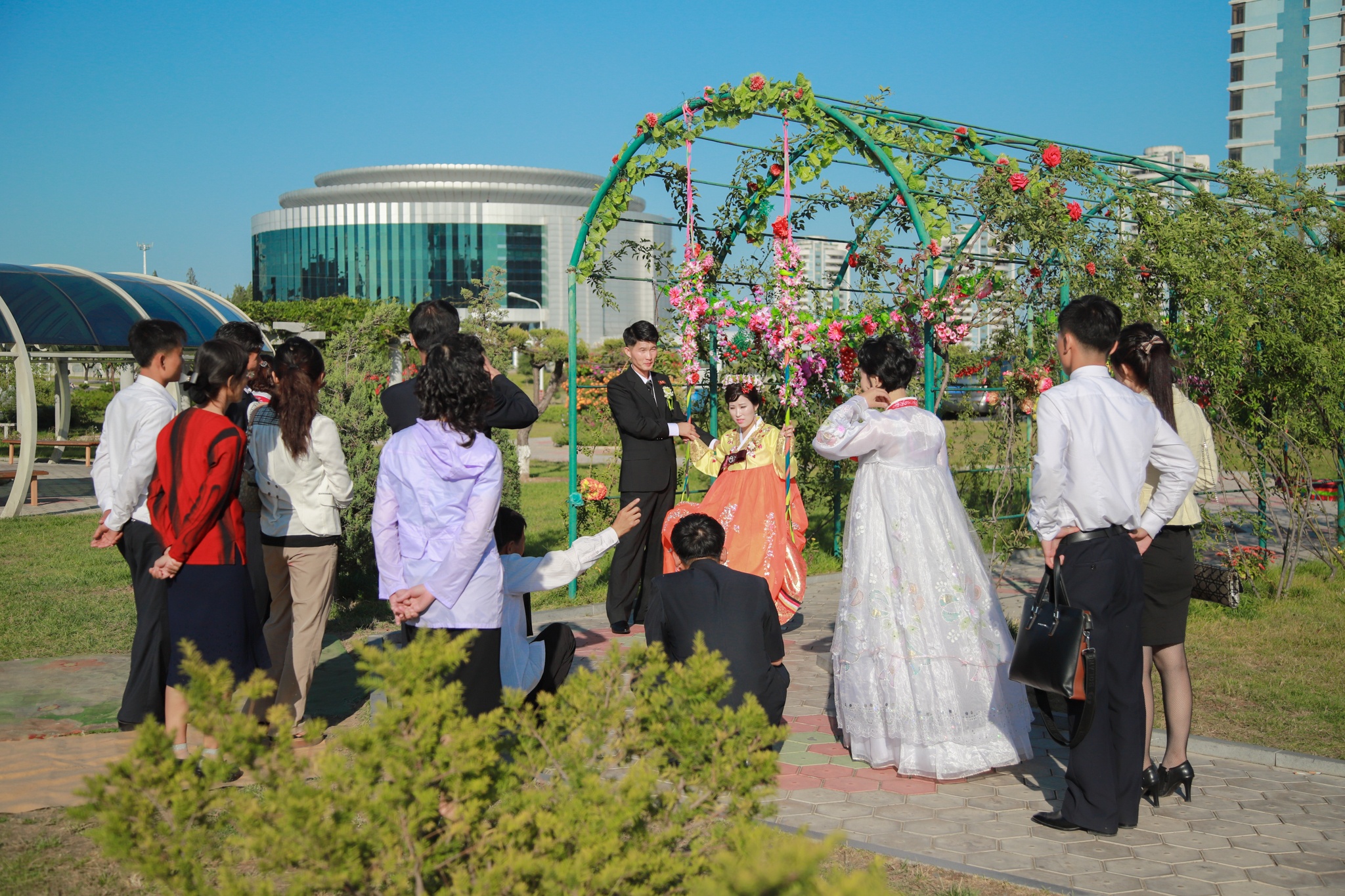 Chup anh cuoi  o Trieu Tien anh 3