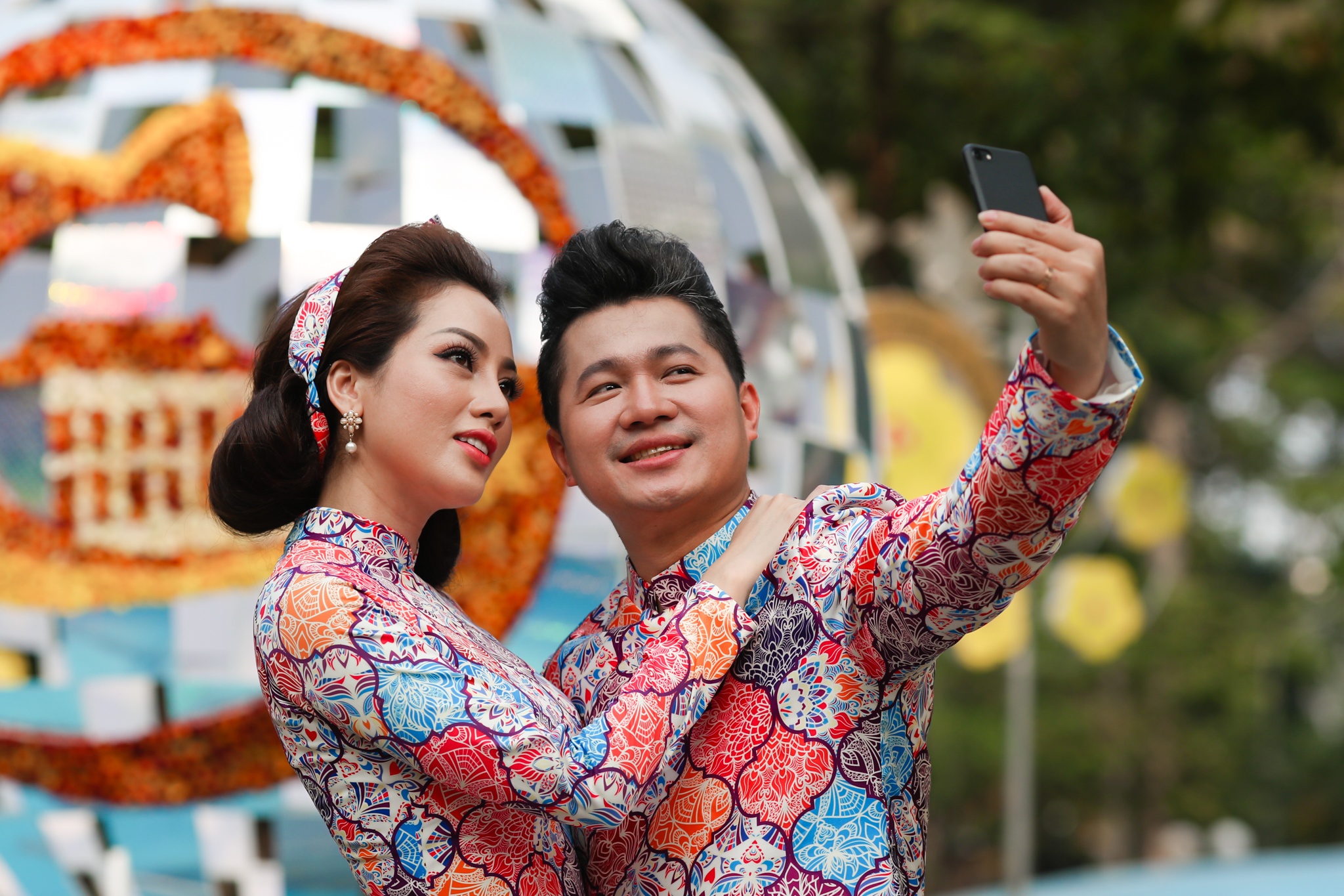 Hang nghin nguoi dao choi Hoi hoa xuan Tao Dan hinh anh