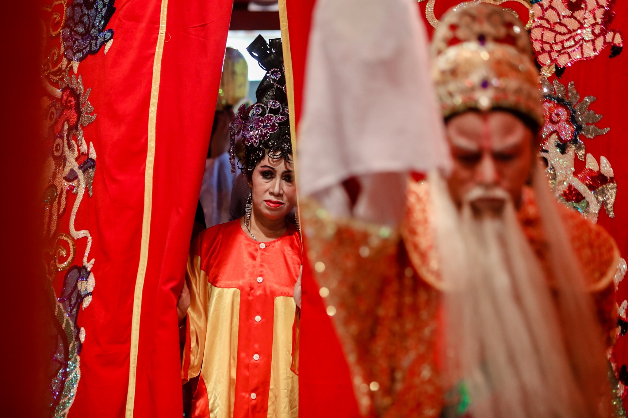 Nguoi dan do ve Lang Ong ba Chieu xem tuong co Ngoc Ky Lan anh 12