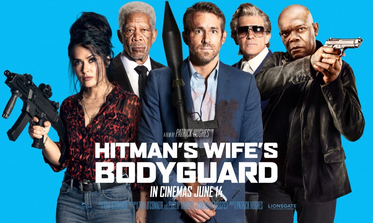 Vệ sĩ sát thủ 2: Nhà có nóc,  Hitman's
Wife's Bodyguard,  Salma Hayek,  Ryan Reynolds,  Samuel L. Jackson ảnh 1 Ve si sat thu 2: Nha co noc,  Hitman's
Wife's Bodyguard,  Salma Hayek,  Ryan Reynolds,  Samuel L. Jackson anh 1