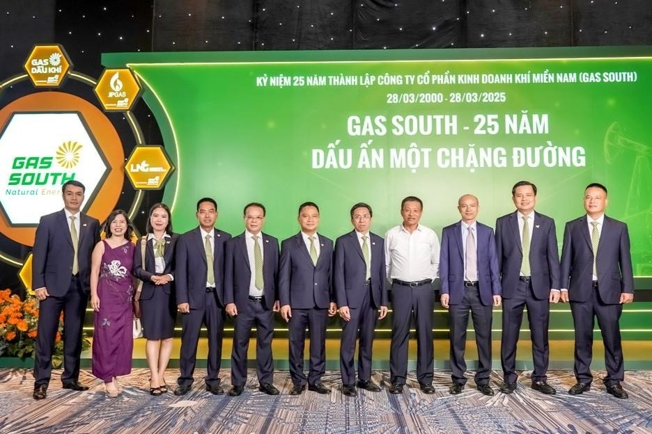 Dau an trong chang duong 25 nam phat trien cua Gas South hinh anh
