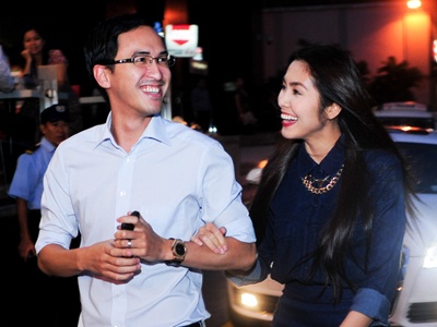 Vo chong Tang Thanh Ha tinh cam di tiec hinh anh