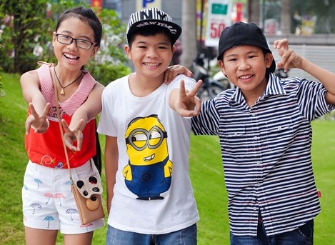 Khoanh khac vui nhon va dang yeu cua top 3 The Voice Kids hinh anh