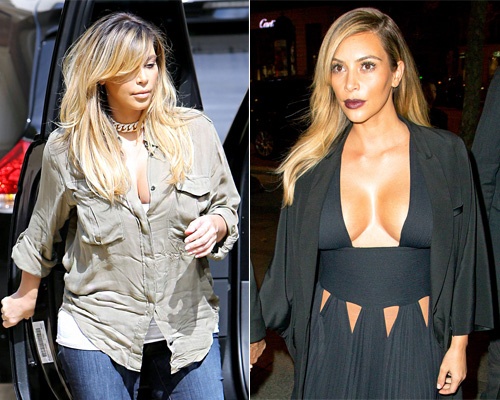 Kim ‘sieu vong 3’ tu tin voi than hinh xo xe sau khi sinh hinh anh