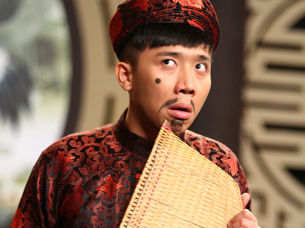 Nhung tao hinh cuoi vo bung cua Tran Thanh hinh anh