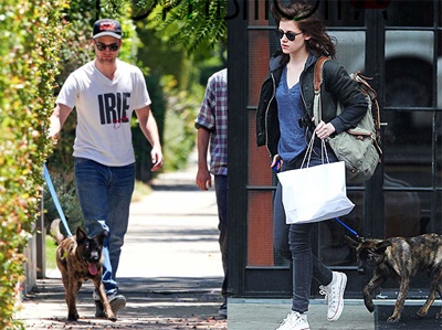 Robert gap Kristen noi chuyen... nuoi cho hinh anh