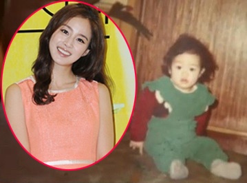 Kim Tae Hee bu bam thoi be con hinh anh